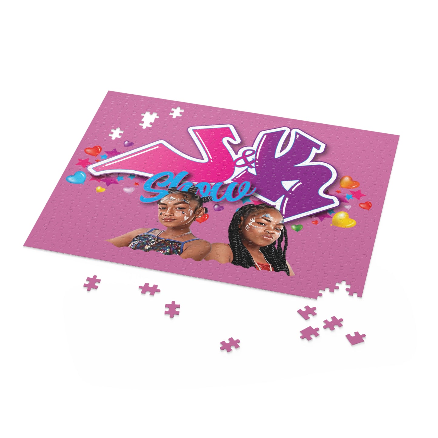 Jayah & Kimora Jigsaw Puzzle (120, 252, 500-Piece)