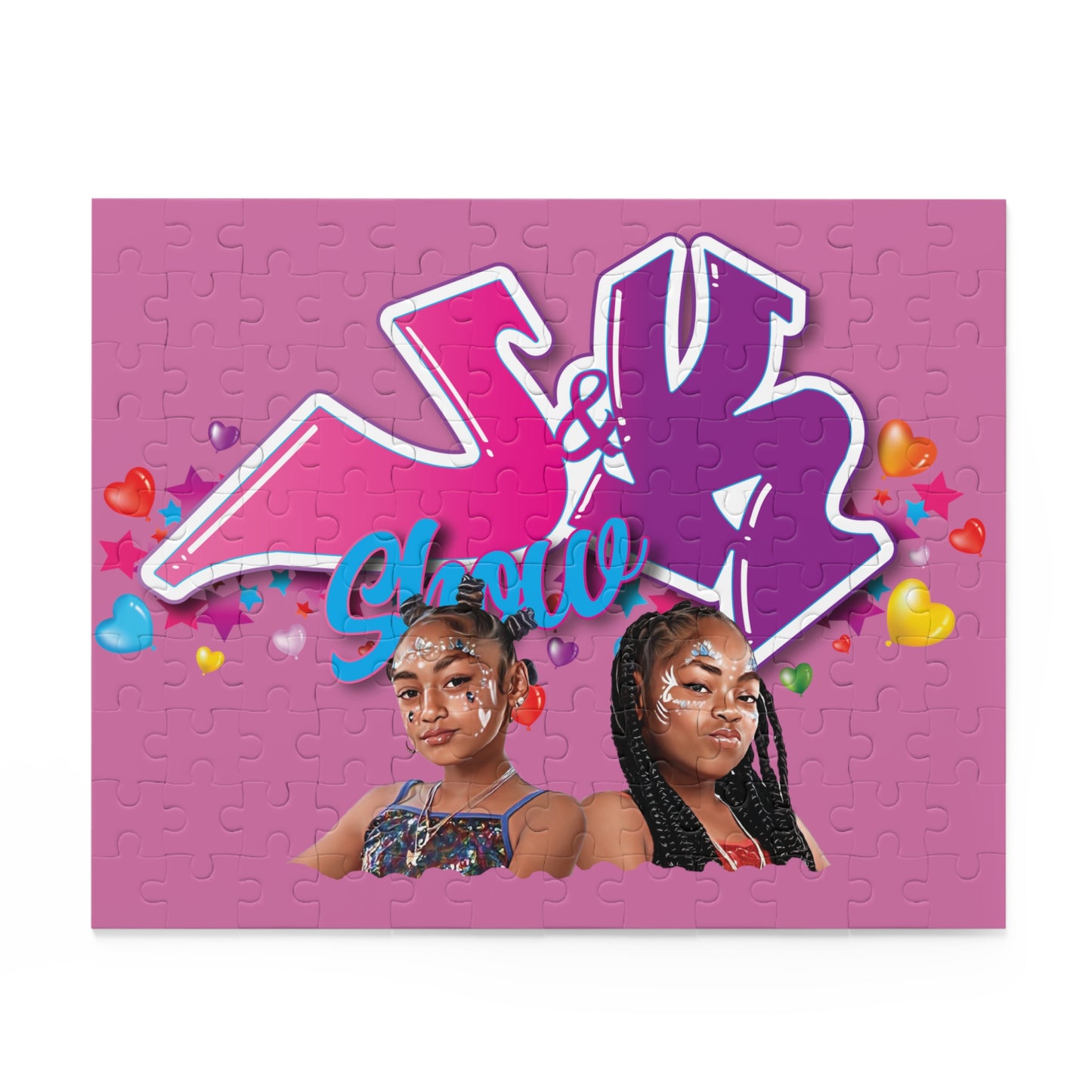 Jayah & Kimora Jigsaw Puzzle (120, 252, 500-Piece)