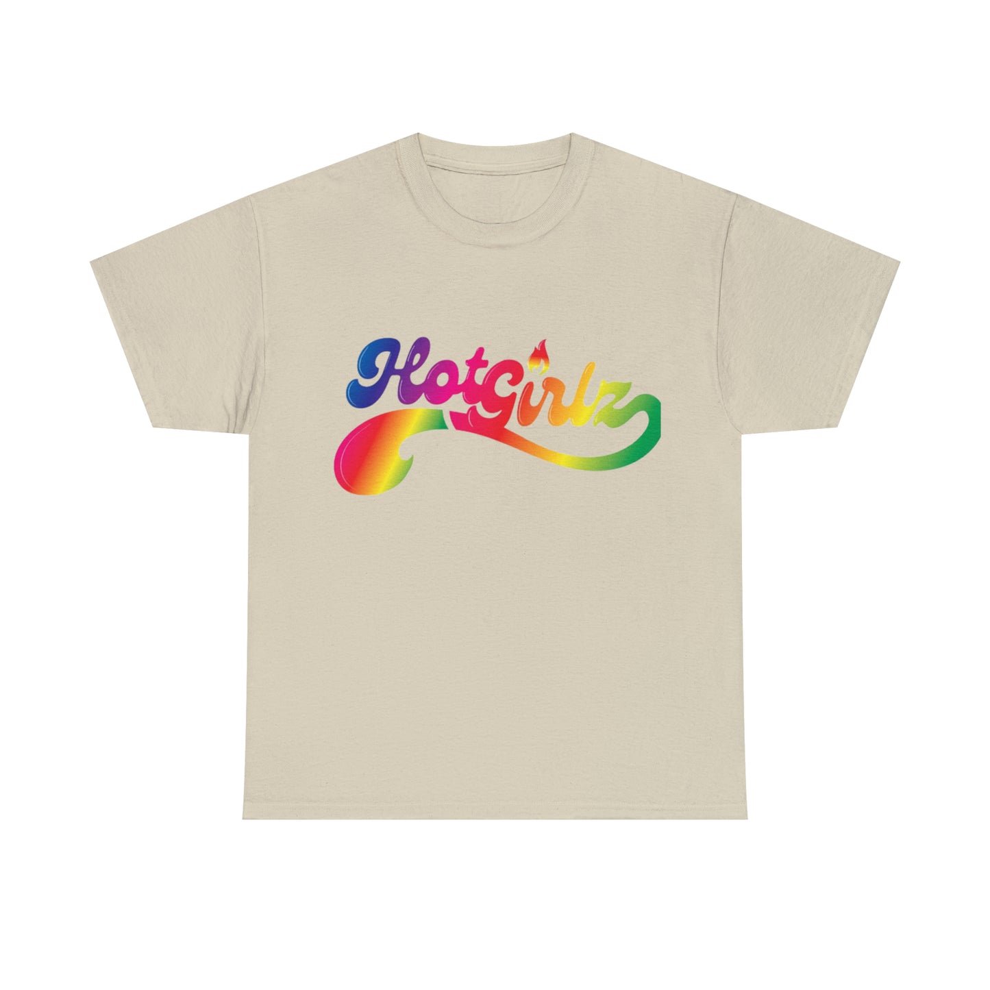Hotgirlz Tee - Colorful Logo