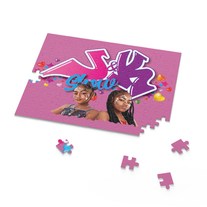 Jayah & Kimora Jigsaw Puzzle (120, 252, 500-Piece)