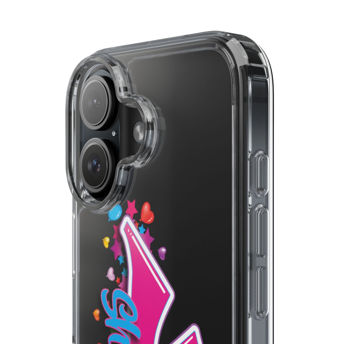 Colorful Heart Design Phone Case - Fun & Stylish Accessory