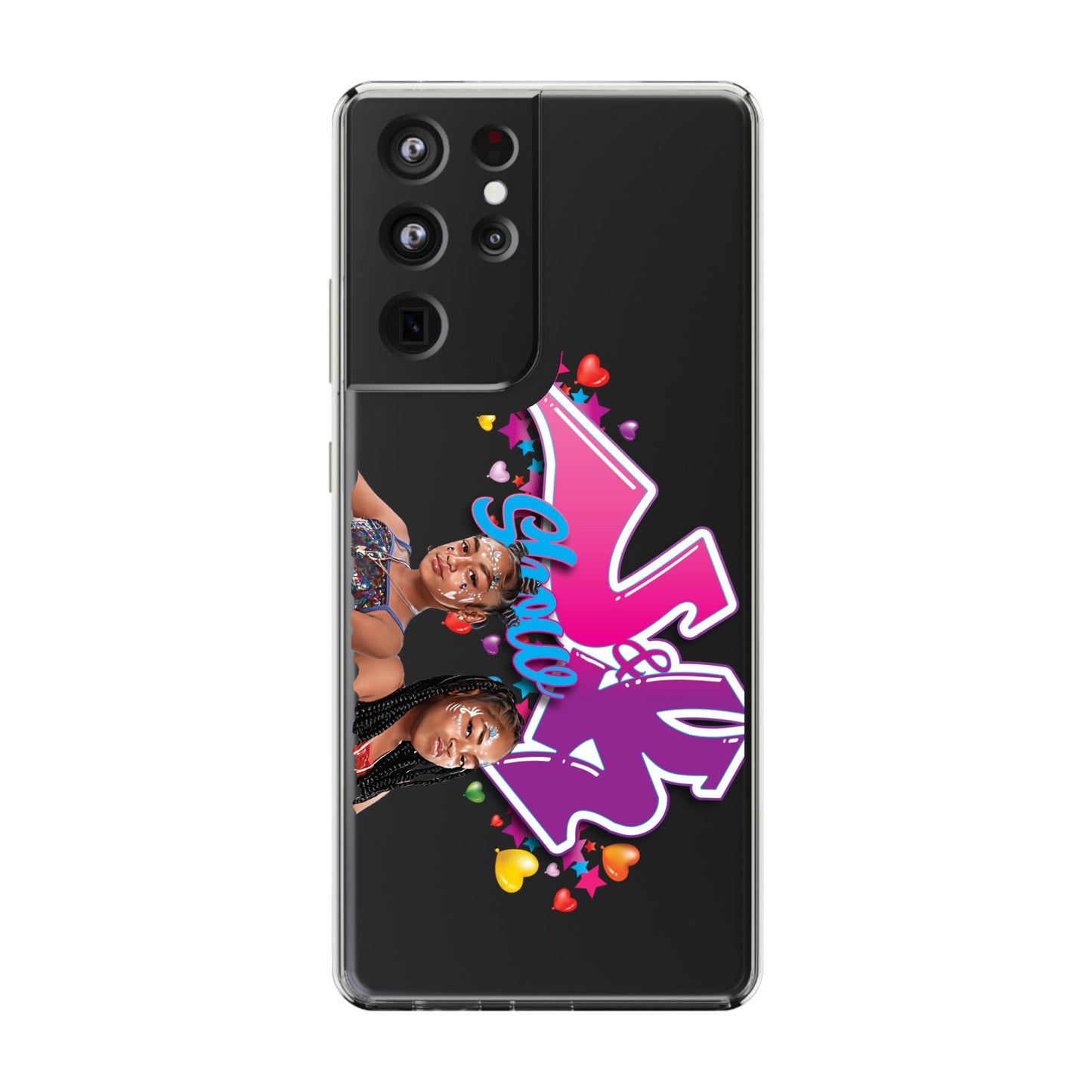 Personalized Phone Case - Vibrant Heart Design for Self-Expression