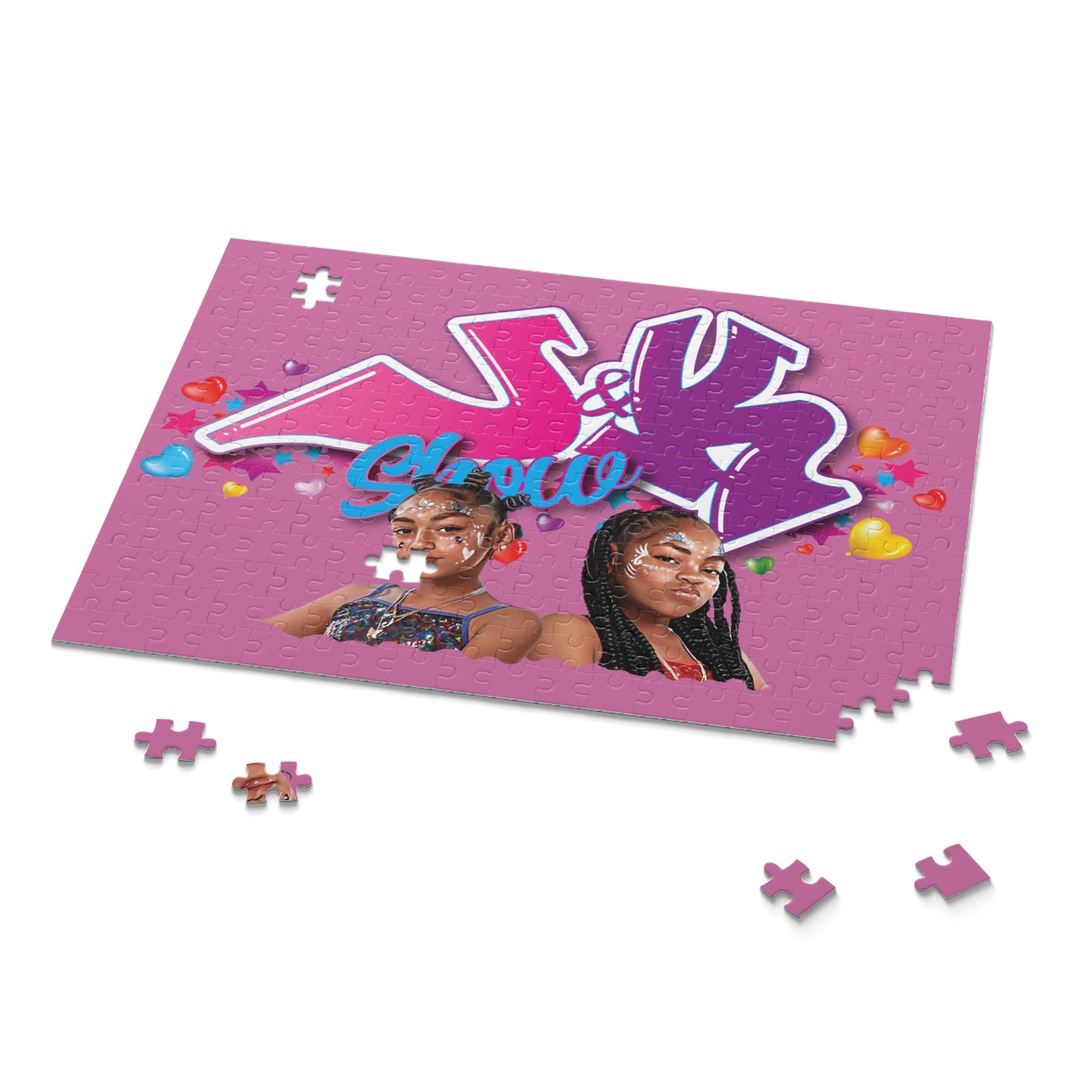 Jayah & Kimora Jigsaw Puzzle (120, 252, 500-Piece)