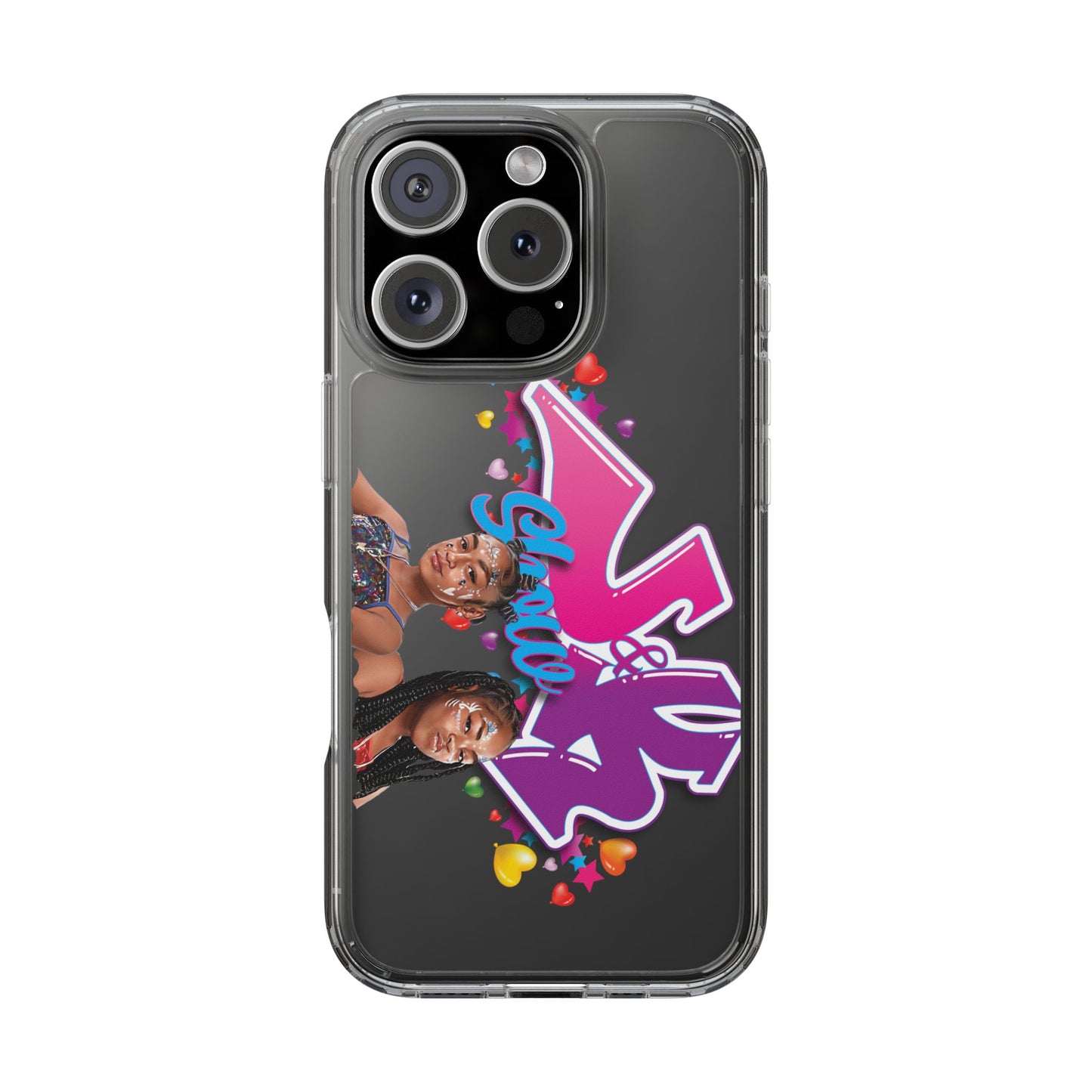 Personalized Phone Case - Vibrant Heart Design for Self-Expression