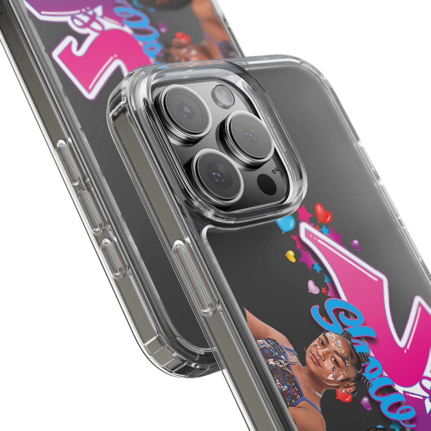 Personalized Phone Case - Vibrant Heart Design for Self-Expression