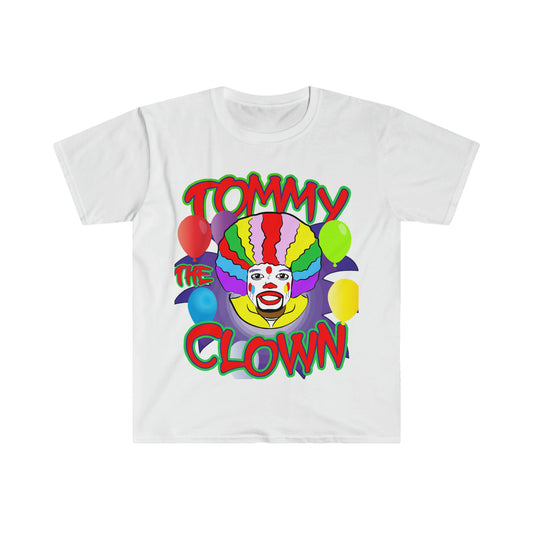 Tommy the clown t shirt Clearance